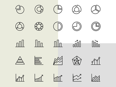 Line Chart Icons chart chart icon chart vector design download free icons freebie graphicpear icons download icons set illustration logo vector vector design vector download vector icons