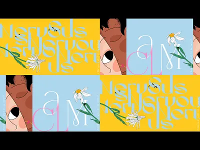 Nervous x Calm calm character illustration nervous opposition type typography