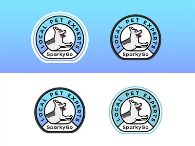 Local pet experts animal badge branding circle cute design dog doggo font funny illustration logo logomark mark pet petshop sticker stroke typo vector