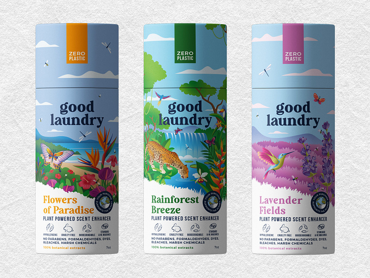 Packaging design for natural enhancers by Mila Katagarova on Dribbble