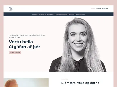 Dafna Life Coaching branding design graphic design ui web design