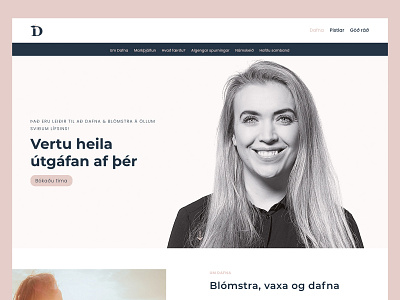 Dafna Life Coaching branding design graphic design ui web design