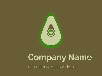 Green Tech Company Logo brand design brand identity