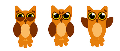 Who! Who! (OWL'S) adventure animal artist artwork branding cool design digital emotion fun graphic design icon illustration ui ux vector