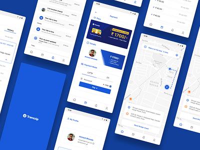 Transzip case study product design uiux