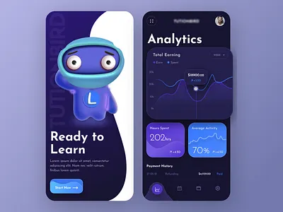 Educational App Analytics Design | Dashboard Design 3d appdesign branding dashboardappdesign dashboarddesign design designdashoard educationalappdesign educationapp mobile app design mobileanalyticsdesign mobileappanalytics mobileappdashboard mobileappdesign studentappdashboarddesign studentappdesign ui ui design user experience user interface design