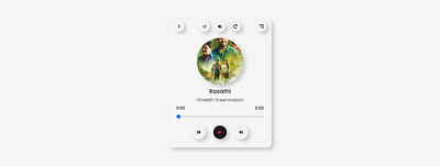 #customMusicPlayer microinteractions musicplayer uidesign