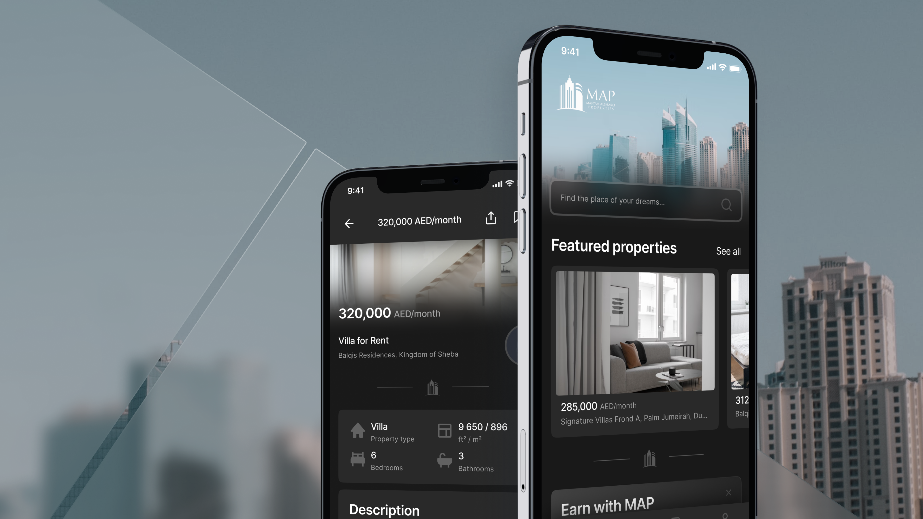 Real Estate mobile app concept app concept design ios mobile property real estate ui ux