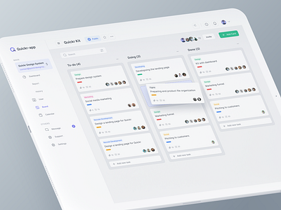 Project management dashboard UI/UX billing collaboration customer management dashboard design ios landing page linear progress tracking project management project tracking scrumming sprint team progress ui ux web design