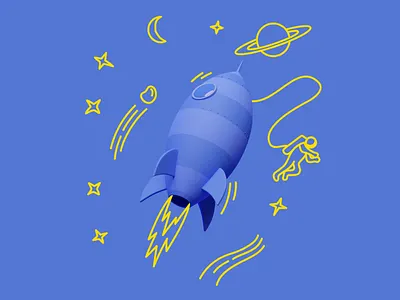 Email graphic 3d design illustration