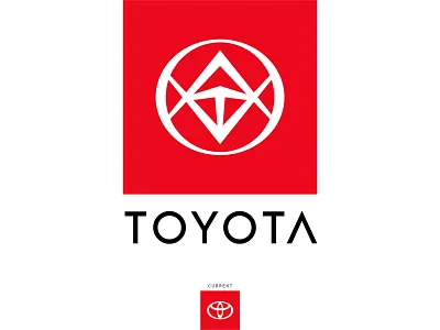 TOYOTA - Logo Redesign toyota logo toyota logo redesign toyota redesign logo toyota sharp logo