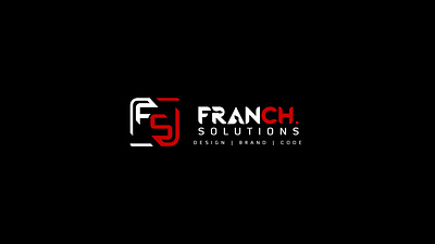 Franch Solutions Logo branding design graphic design illustration logo