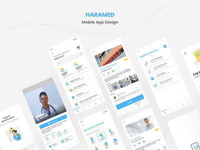 HaraMED Telemedicine APP Design 2021 adobexd app app design clean covid design figma flat health minimal mobile app design telimidicine ui uidesign uiux ux xd