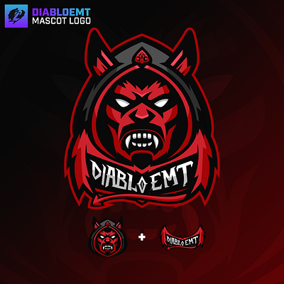 DiabloEMT Mascot logo branding design logo vector