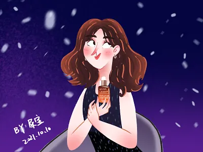 YANG Qian - 10m Air Rifle Champion of 2020 Tokyo Olympic Games drawing portrait
