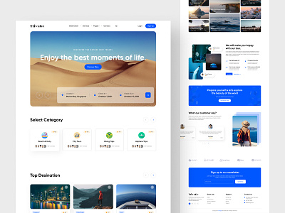 Trivago - Travel Agency Web Design design digitalmarketing happytraveller landing page lovetravel minimal nature template design travel travel website traveltheworld traveltips trendy design ui ui design ux ux design web web design websitedesign