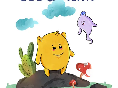 Boo & Monty - Web Comic character design creative design design digital art graphic design illustration