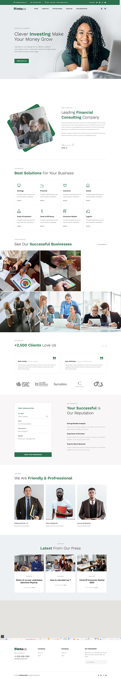 Intoco - Investment Company HubSpot Theme consultancy hubspot theme financial advisor hubspot theme financial hubspot theme income tax hubspot theme investment company hubspot theme investor hubspot theme