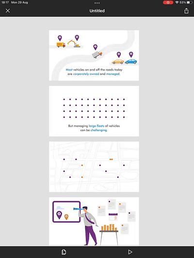 Storyboarding for DEVICE INSIGHT animation animation explaining video figma graphic design storyboarding vector