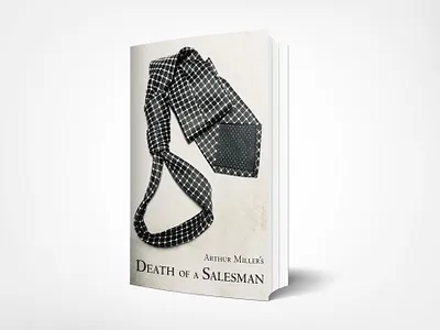 Death of a Salesman Book Cover book design branding design graphic design packaging design product design typography ui