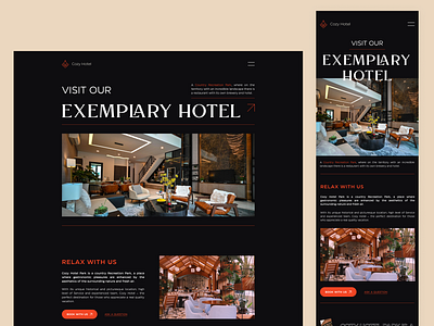 UX/UI design for Сozy Hotel beaty booking design events home hotel luxury minimal mobile modern park photo restaurant servisec spa ui ui design ux ux design