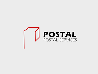 Postal service logo - Postal branding creative delivery service logo design graphic design illustration letter p logo logo logo design minimal modren post box logo postal service logo simple trading ui vector