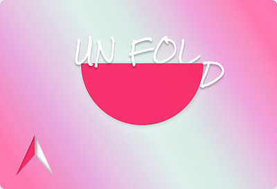 UNFOLD branding creative desiginspiration design design art graphic design logo unfold