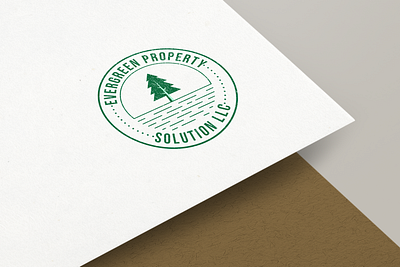 EVERGREEN PROPERTY branding graphic design icon logo