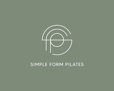 Branding Design - Simple Form Pilates branding design icon logo typography