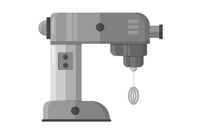 Mixer machine flat design illustration adobe illustrator art artwork cartoon design digital art digital illustration flat flat design graphic graphic design icon illustration kitchen machine ui vector vector art