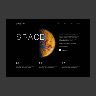 Website Design Spacejam planets space webdesign website websitedesign