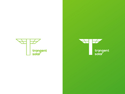 Logo design for Trangent Solar design logo minimal