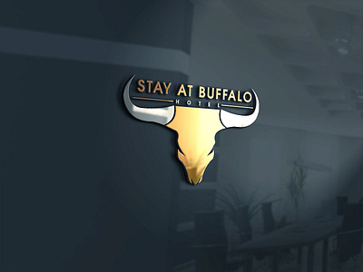 Hotel Company Logo..... Stay At Buffalo Hotel branding design graphic design icon illustration logo logo design ui ux vector