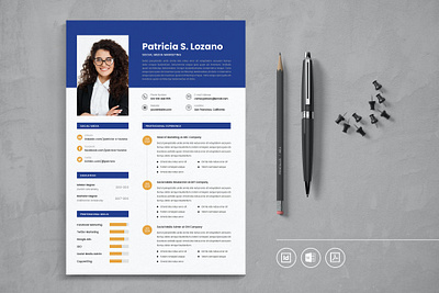 Professional CV Resume Indesign Template Vol.13 clean clean minimal cover letter cv design cv template design illustration job job cv modern professional professional clean professional cv professional resume resume resume design resume template simple word work