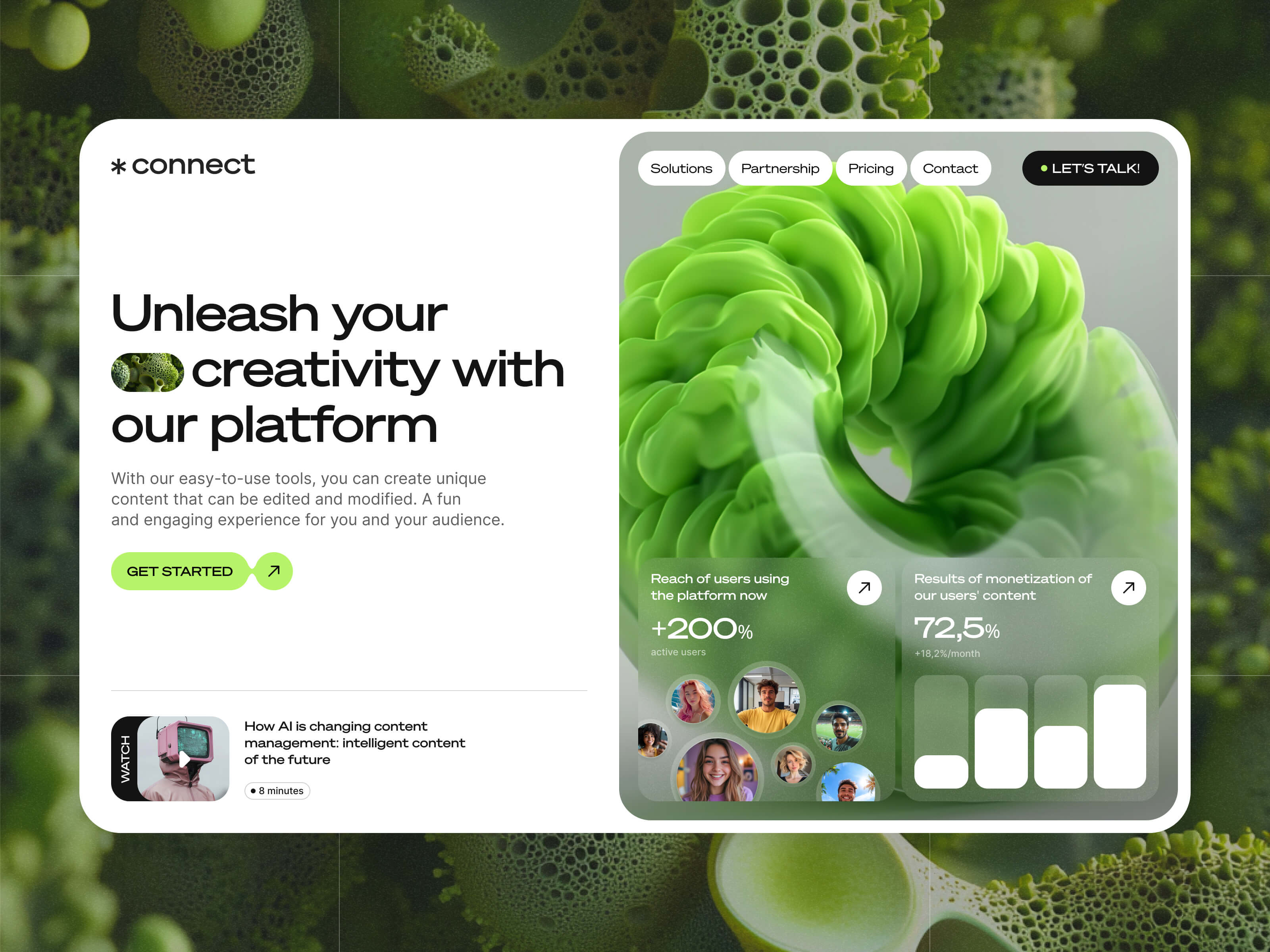 Example of Dedicated Team 1 Month 