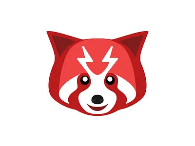 Electric Panda branding illustration logo