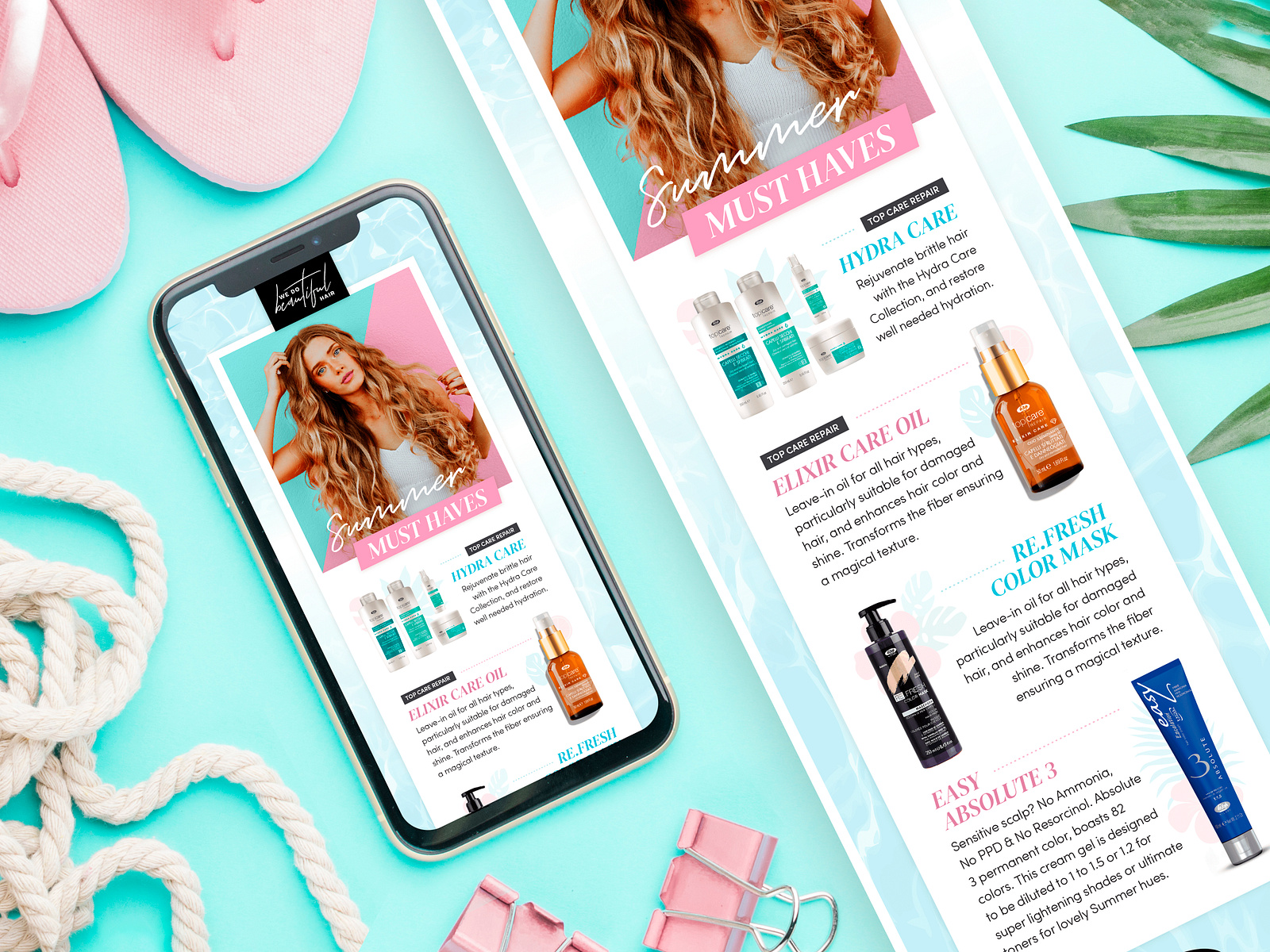 beauty-and-hair-email-newsletter-design-by-darkroast-co-on-dribbble