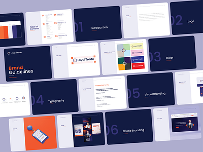 Loyal Trade Brand Guidelines abedin joy brand brand book brand brandbook brand guide brand guidelines brand identity brand identity design brand manual brand strategy branding guidelines identity logo logo design logotype manual style guide typography visual identity