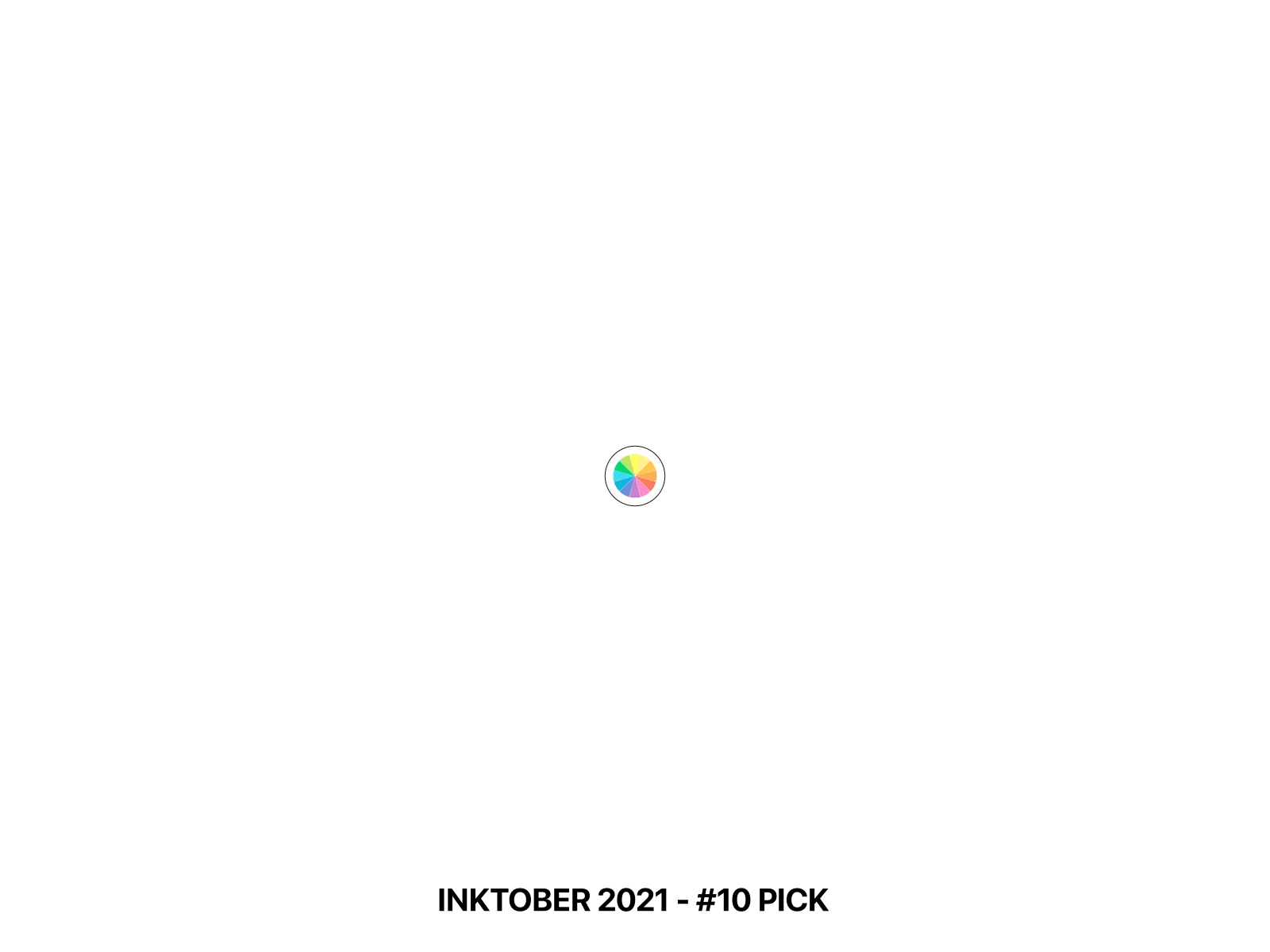 Pick - Inktober2021 - 10 adobe after effects adobe illustrator animation color color picker design illustration inktober interface ui