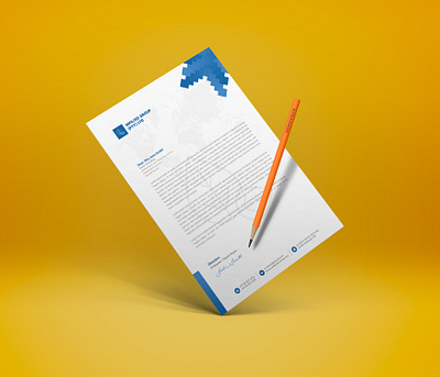 Letterhead Design brand identity branding brochure business corporate creative design flyer design graphic design identity letterhead letterhead design minimal modern print design professional property real estate stationery