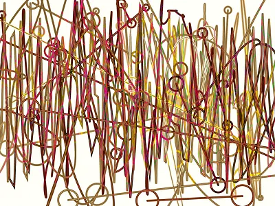 StrangeWays_WavyLiner abstract codeart digitalart ericfickes processing