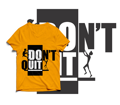 Typography T-Shirt Design message