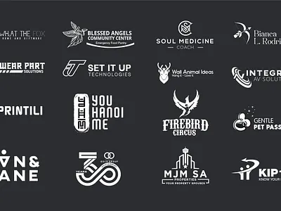B&W 2020 Logos brand identity branding bw graphic design illustration logo logofolio logomark portfolio ui