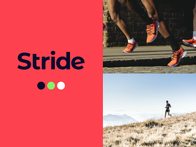 Stride: Running App Branding