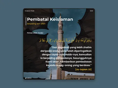 Instagram Post app branding dark design icon illustration islamic logo poster typography ui ux vector