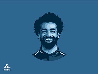 Mohammed Salah - Minimalist Vector Potrait design illustration illustration minimalist illustration people m salah m.salah minimalist vector moh salah mohammed salah people people art salah simple design vectro simple vrctor art