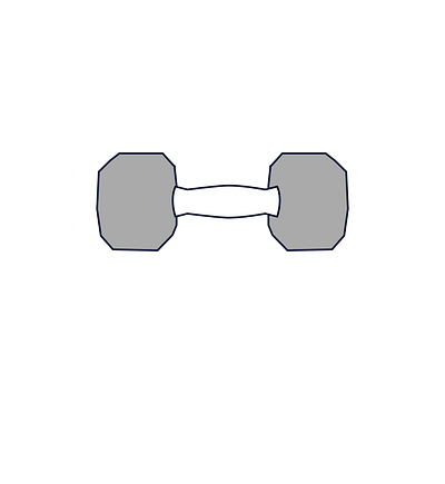 Mass Fitness branding design flyer logo mockup