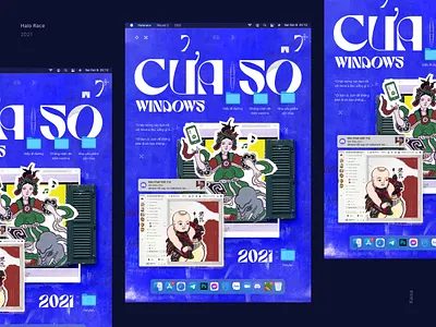 Halorace Round 2 - Halography colorstyle creative desgin discord graphicdesign halography halorace pattern poster typography vietnam