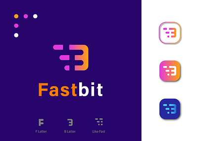 Fastbit logo best logo branding colorfull logo design fast logo fb latter logo fb logo illustration latter logo logo logo concept logo creation logo designer logo idea logo like logo maker logo vertor milon mia minimal modern logo