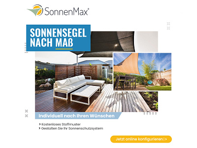 SonnenMax Banner Design advertisement banner banner bazaar bannerbazaar concept creative creative banner design google ad banner illustration logo social media banner